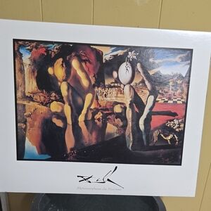 Salvador Dalí. Metamorphose de Nacisse. 20" X 16"